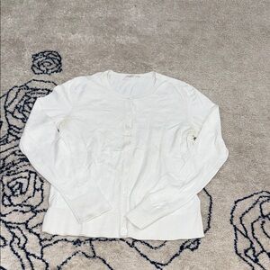 GAP White Women's Cardigan Sweater